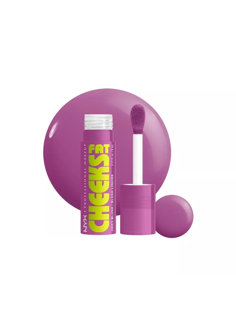 NYX fat cheeks plum pop